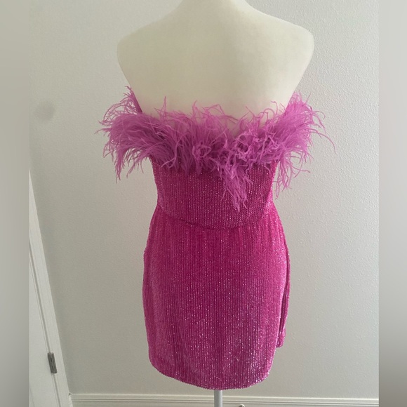 Retrofete Fuchsia Torin Dress Size Small - Picture 8 of 15